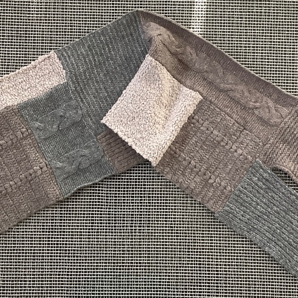 Textured Scarf in Grey, Taupes - Picture 5 of 6